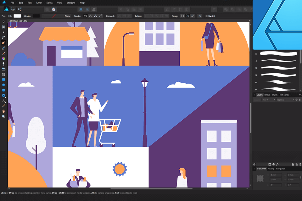 Vector illustration drawing with Affinity Designer  Share your work   Affinity  Forum