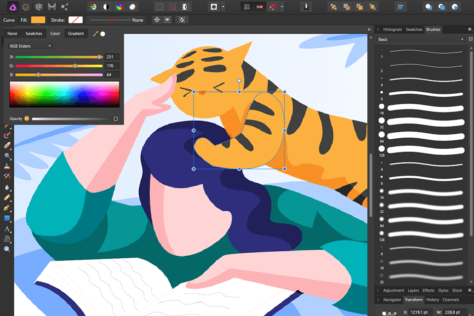 واجهة مصمم التقارب