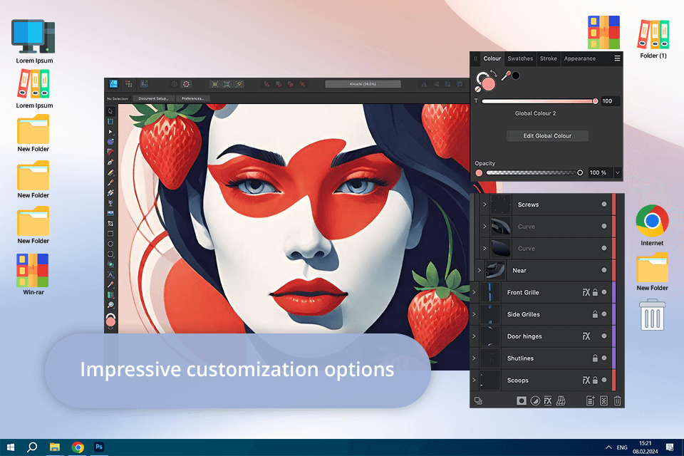 linearity curve alternative affinity designer