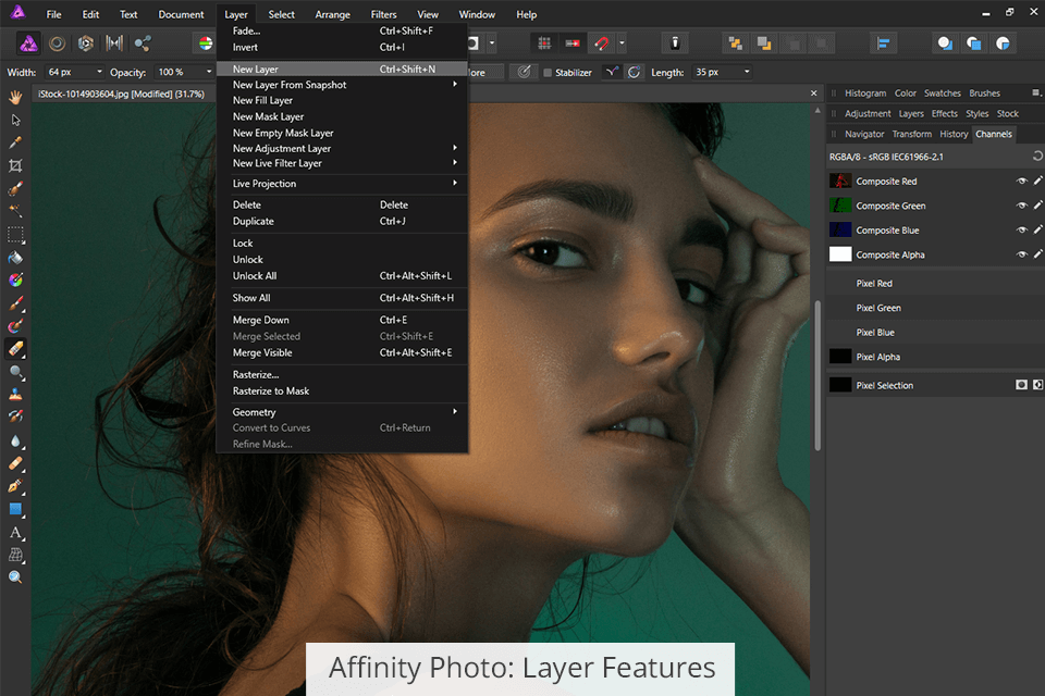 تقارب طبقات الصورة