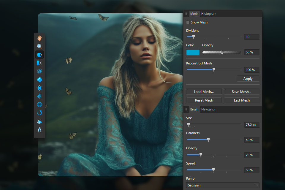 affinity photo editing