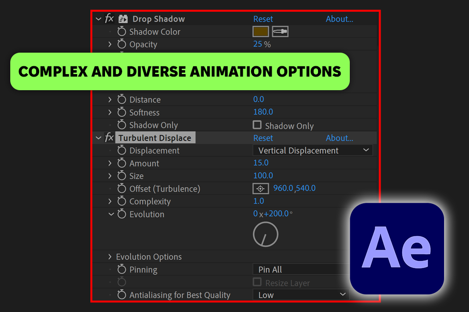 after effects animation