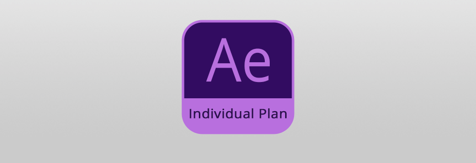 after effects individual version logo