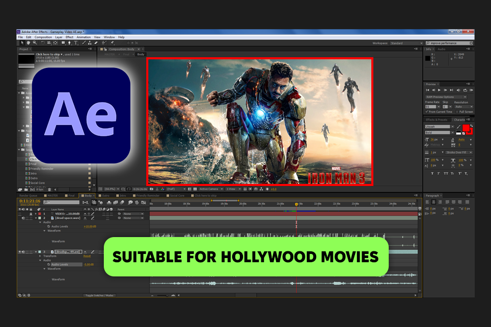 after effects quality