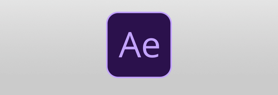 after effects trial version logo