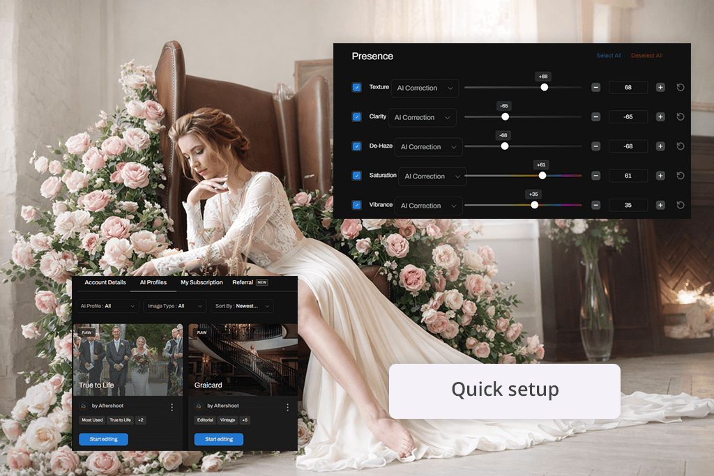 aftershoot ai profile