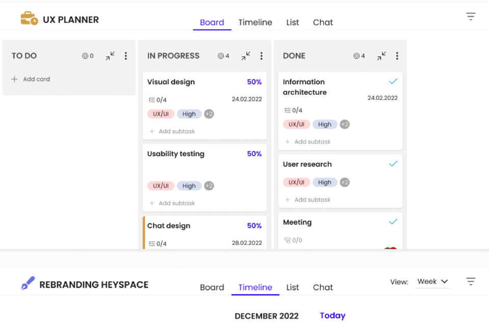 agile project management software timecamp planner