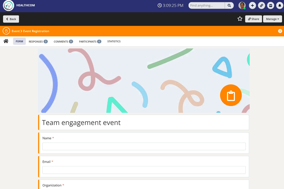 agilityportal platform form