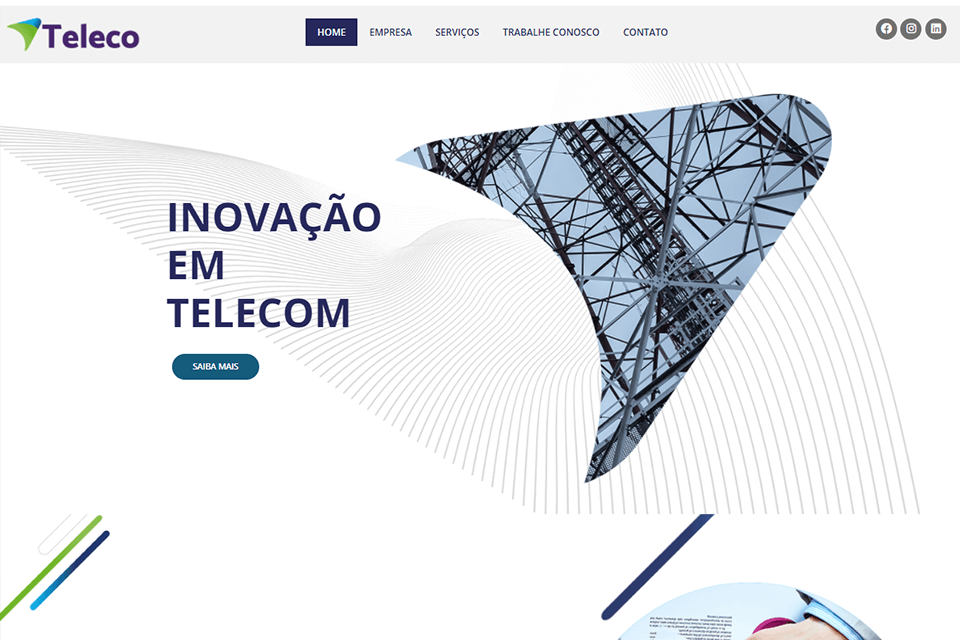 criação do site agencia cores