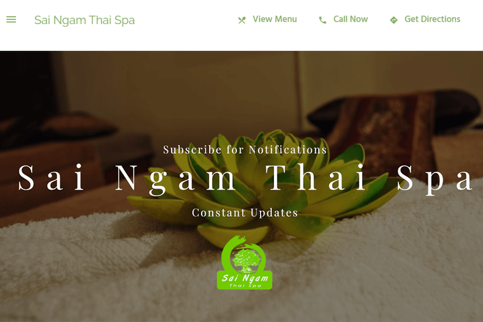 ahmad digital agencies website design example