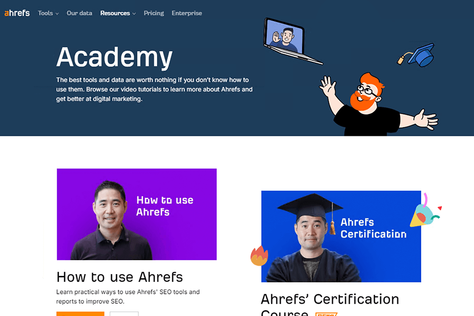 ahrefs academy