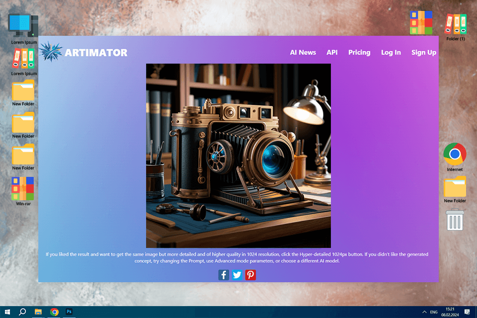 artimator ai art generator