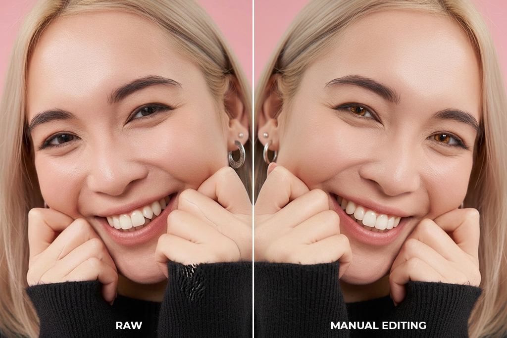ai art manual editing vs raw