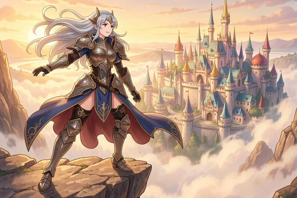 ai fantasy character anime