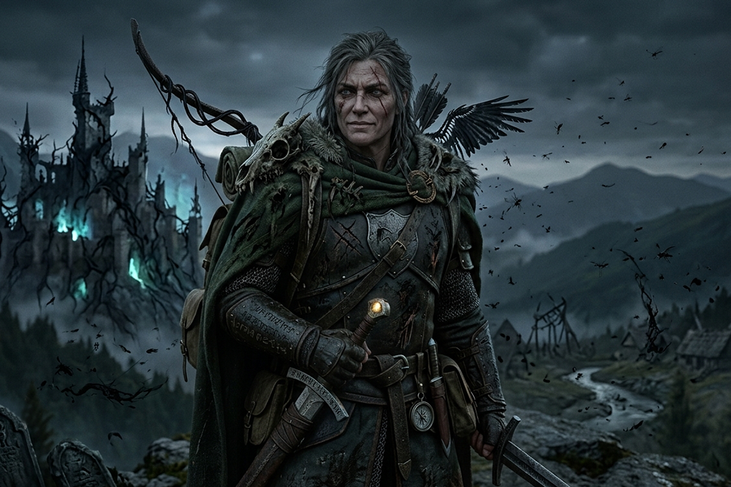 ai fantasy character dark