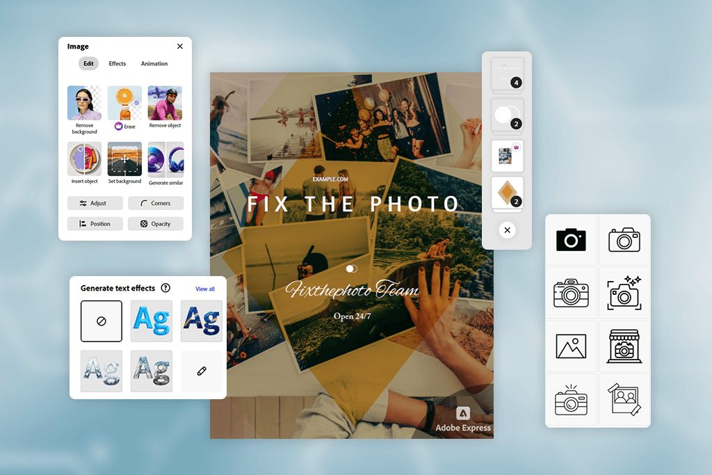 ai flyer generator branding