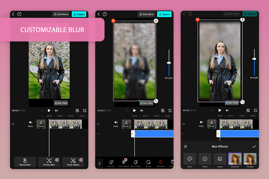 ai mosaic editor interface