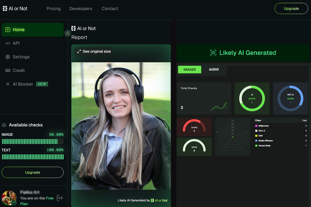 ai or not ai image detector