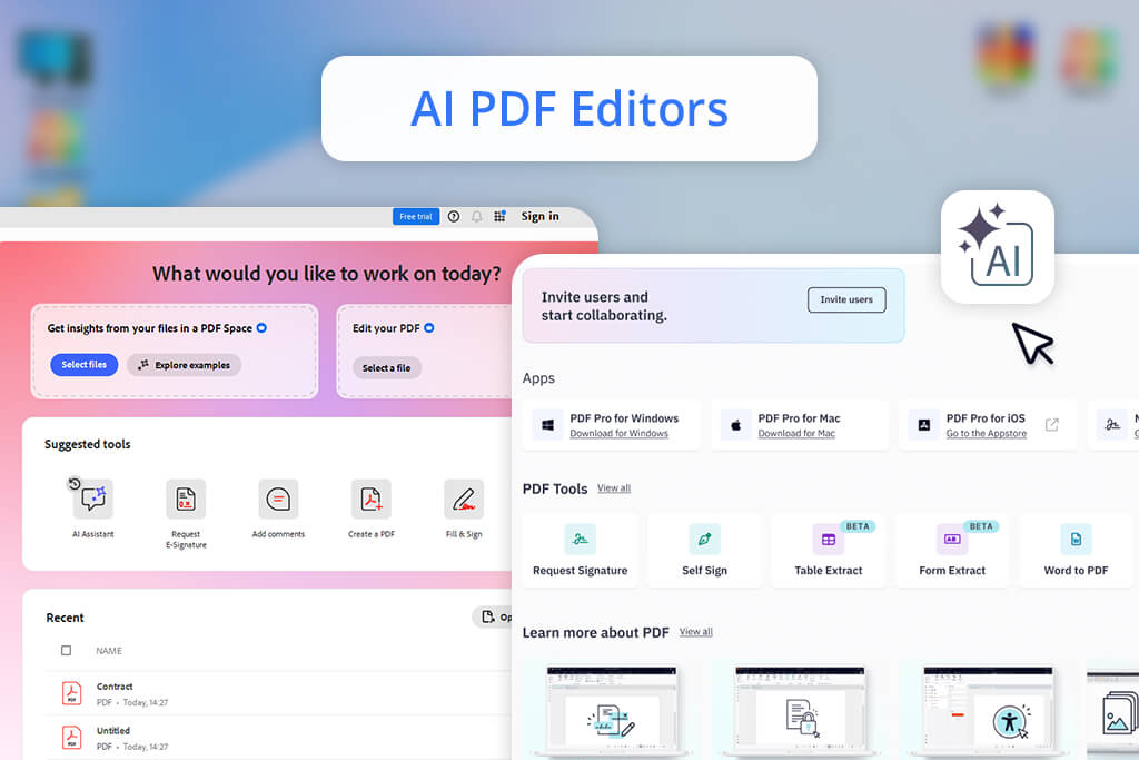 ai pdf editors testing process