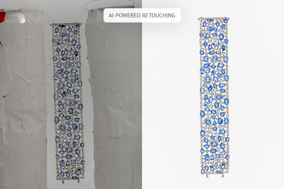 ai retouching photography editing style