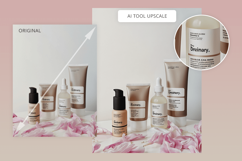 ai vs professional retouchers product upscale