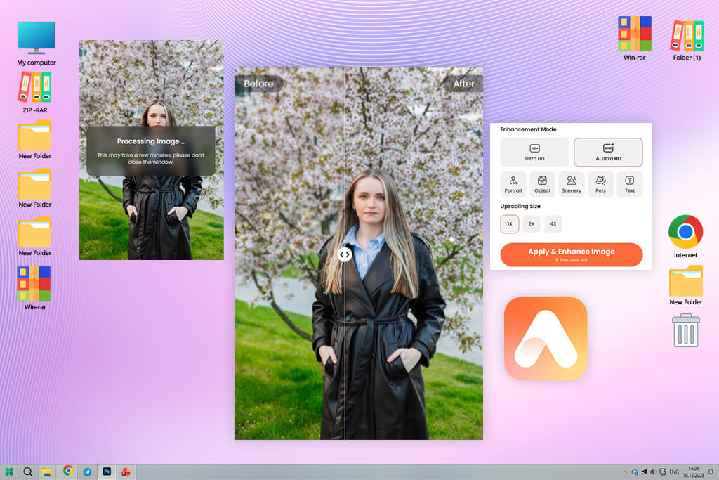 airbrush photo blur remover