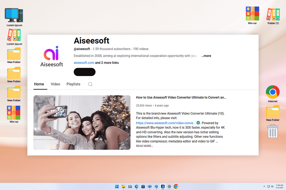 aiseesoft 3d converter channel