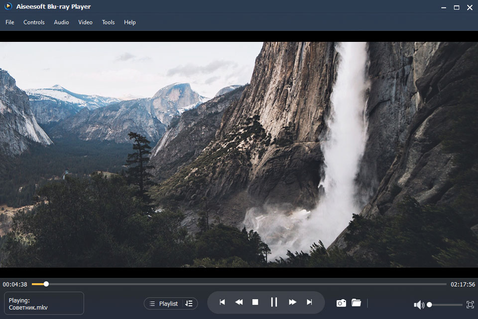 aiseesoft blu-ray player mkv interface