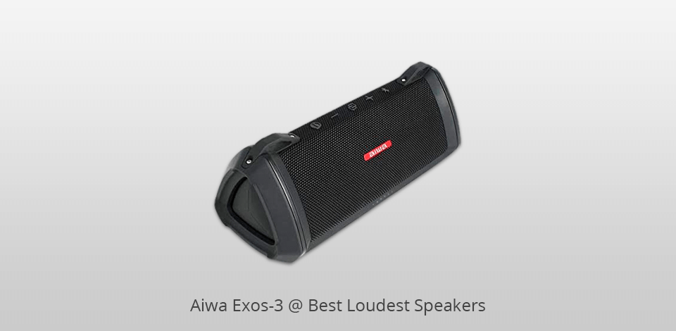 aiwa exos-3 loudest speakers