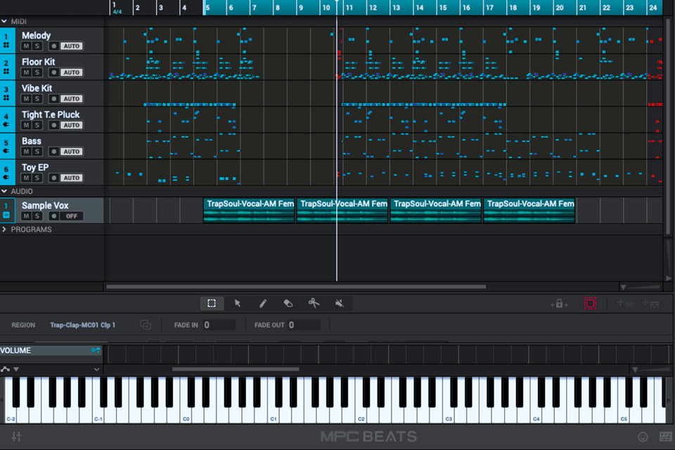 akai mpc beats daw for beginners interface