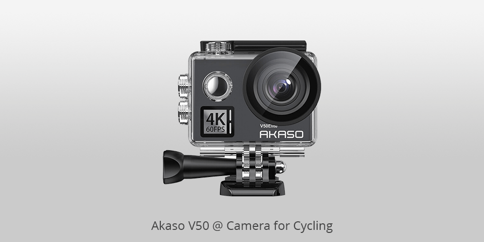 akaso v50 camera for cycling