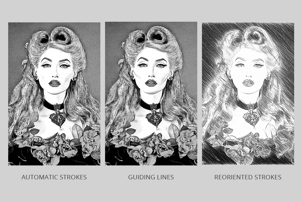 akvis sketch interface hatching