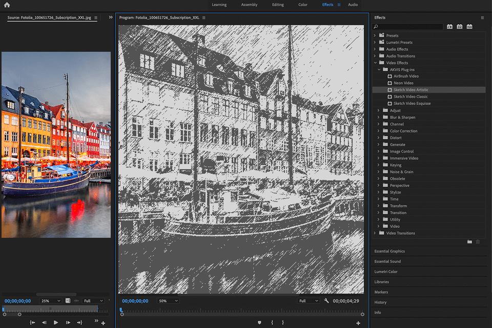 akvis sketch not in premiere cc akvis sketch not in premiere cc
