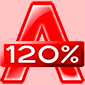 alcohol 120% logo