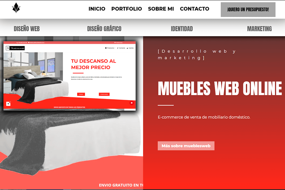 ejemplo de diseño web alejandro schintu