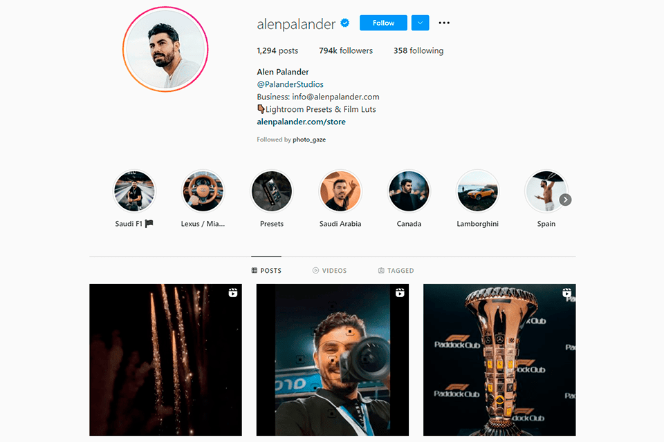 alen palander instagram