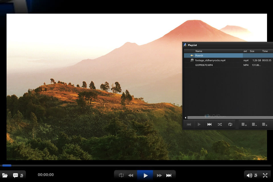 allplayervob واجهة مشغل الملفات