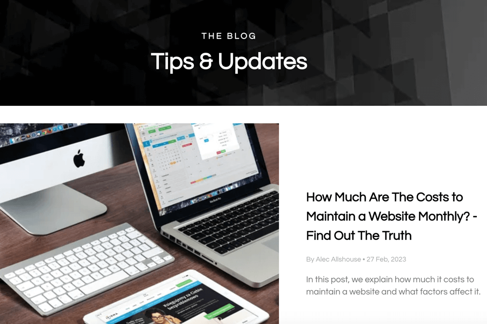 allshouse designs blog