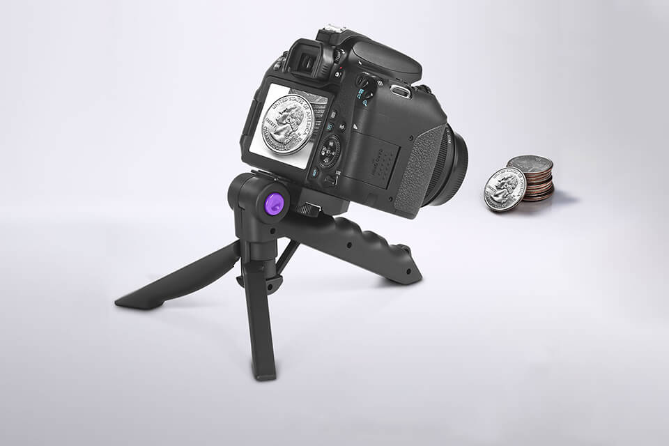 Albinar TR116 Mini Tabletop Tripod With Pistol Grip For DSLR & Action Cams