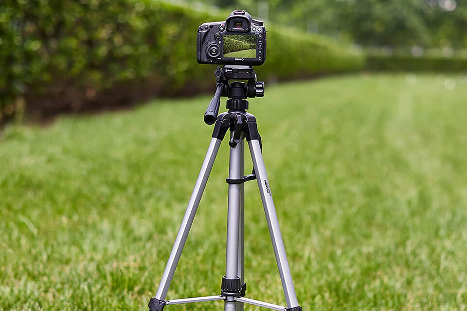 amazon basics budget tripod lifestyle