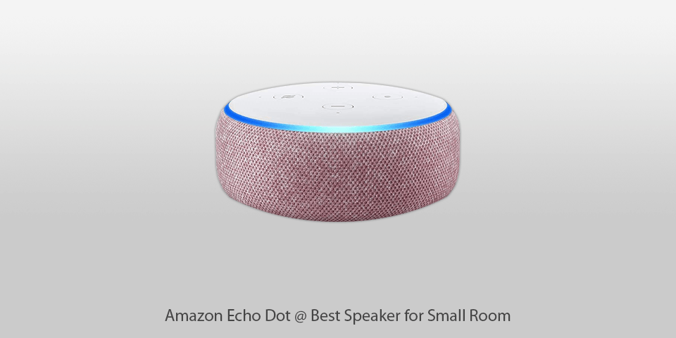 amazon echo dot speakers for small room