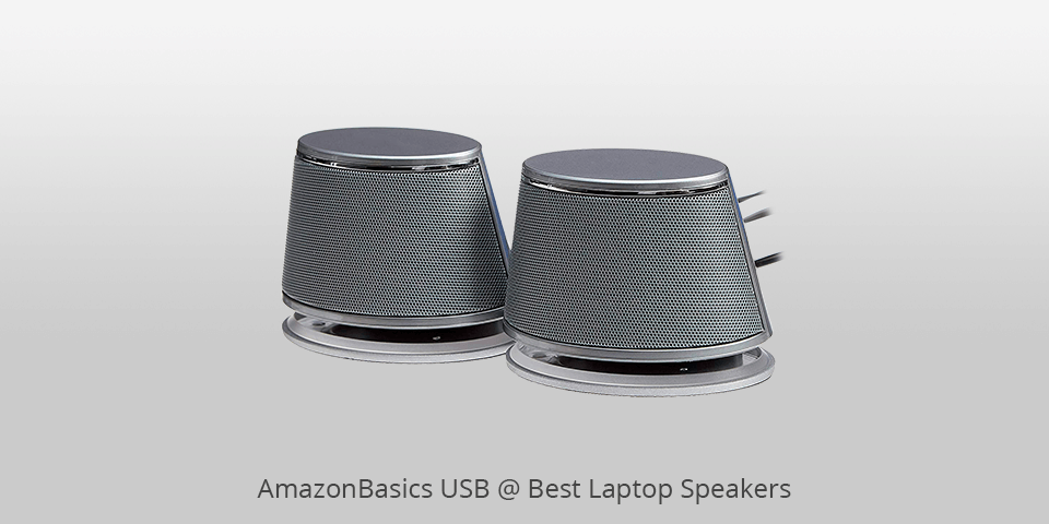 amazonbasics usb laptop speakers