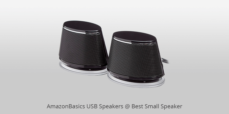 amazonbasics usb small speakers