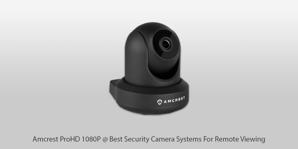 amcrest prohd 1080p security camera system for remote viewing