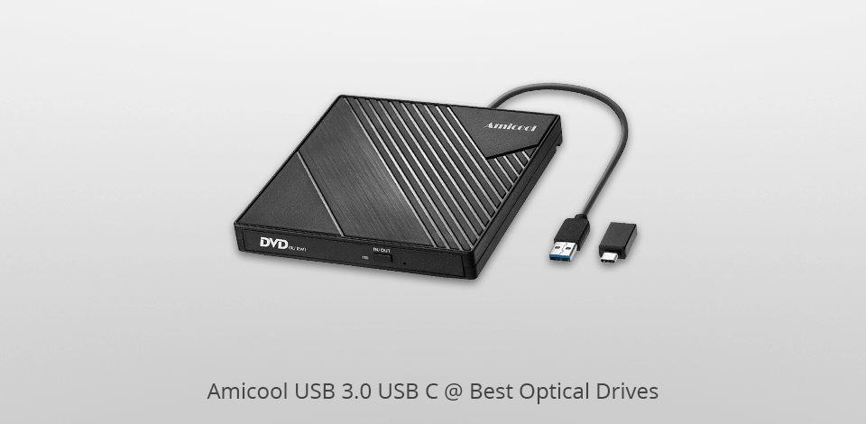 amicool usb 3.0 usb c optical drive