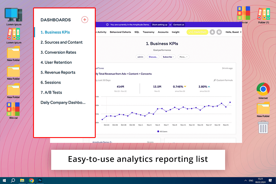 amplitude analytics product analytics software