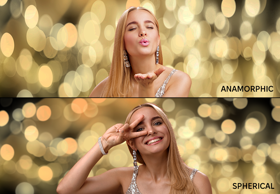 anamorphic lens for photography vs spherical