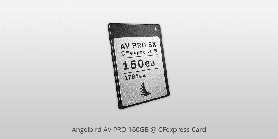 angelbird av pro 160gb cfexpress card
