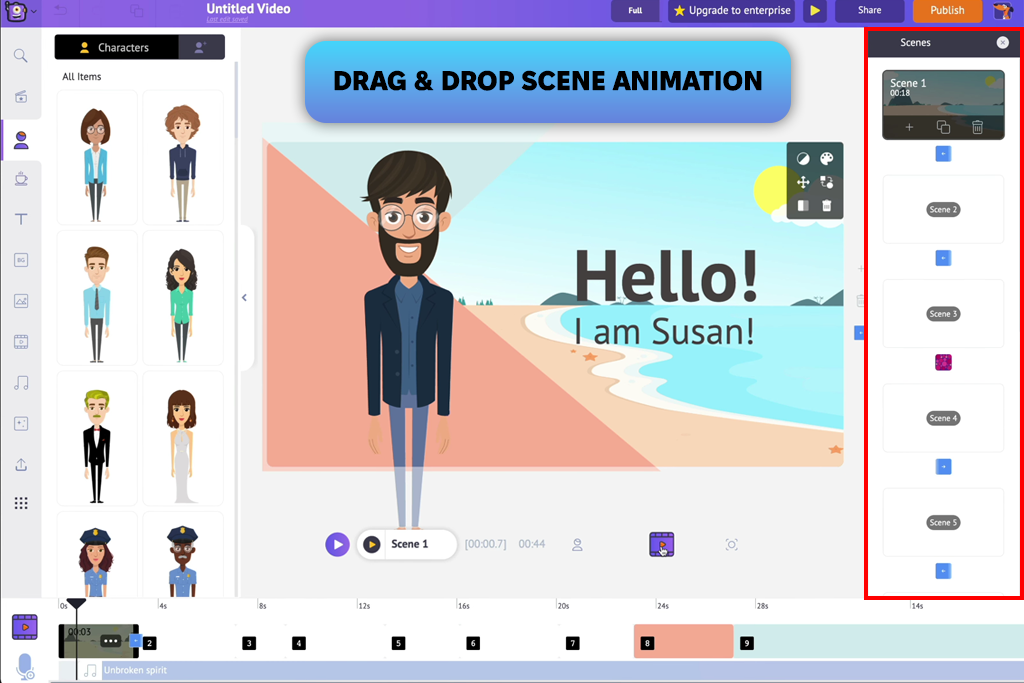 animaker free 2d animation software