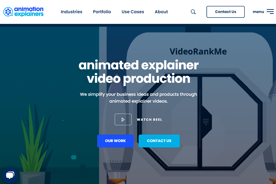 animation explainer company interface